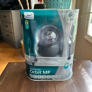 NEW Logitech Black QuickCam Orbit MP 961422-0403 Robotic Camera Head Webcam